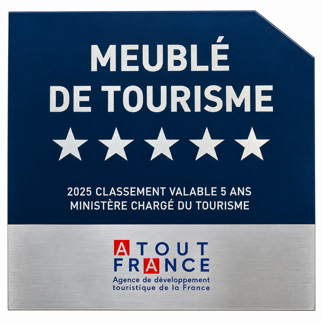 Carmagnac official 5-star Meublé de Tourisme classification 2025